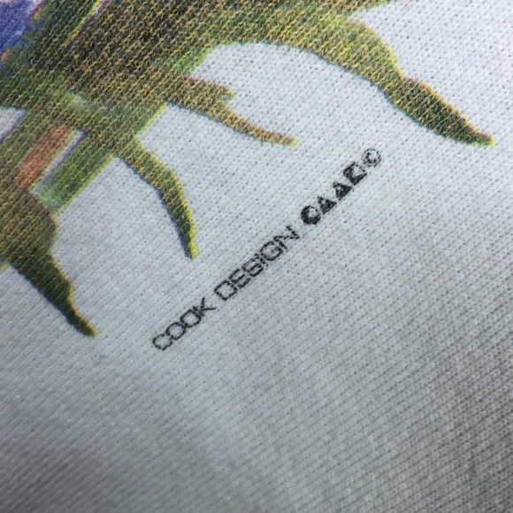 Vintage 90s Tultex Heavyweight Cotton Crewneck Sz M - Picture 10 of 11